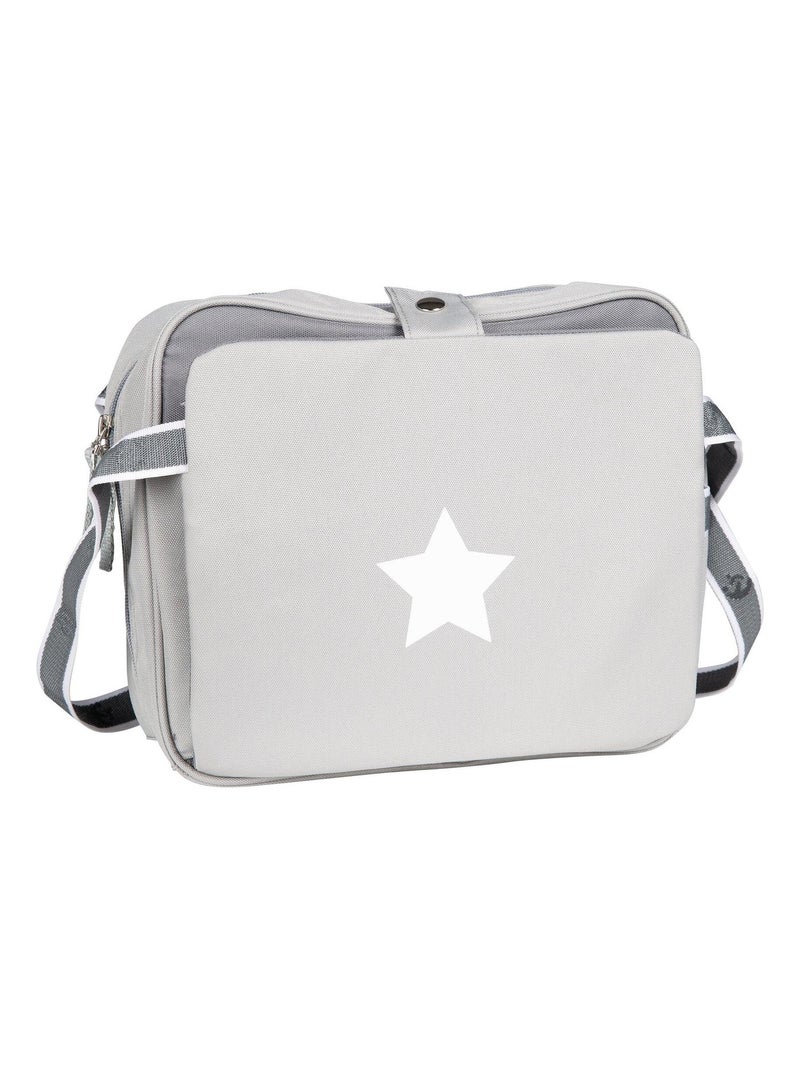 Rialzo sedia per bebè con cuscino gonfiabile – "Roba Little Stars" Grigio bianco - Kiabi