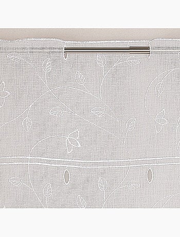 Ricamo modulabile con foglie e fiori