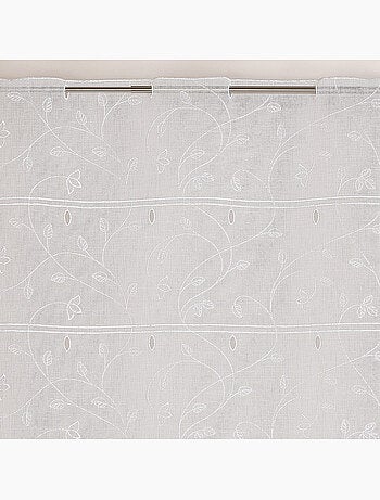 Ricamo modulabile con foglie e fiori