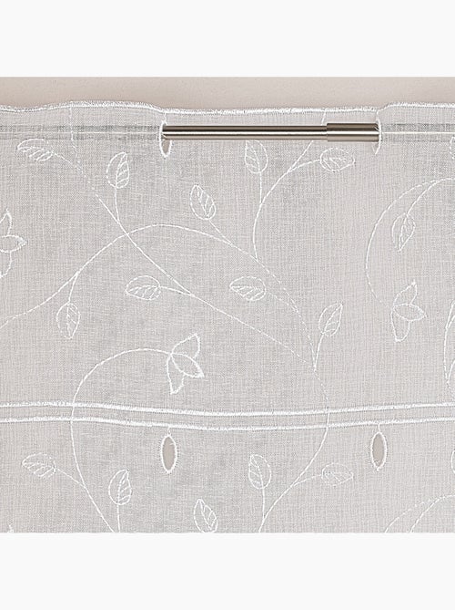 Ricamo modulabile con foglie e fiori - Kiabi