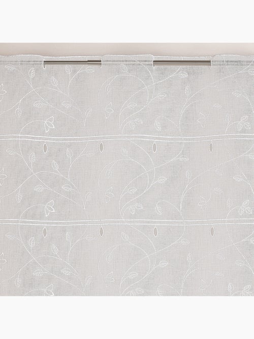 Ricamo modulabile con foglie e fiori - Kiabi