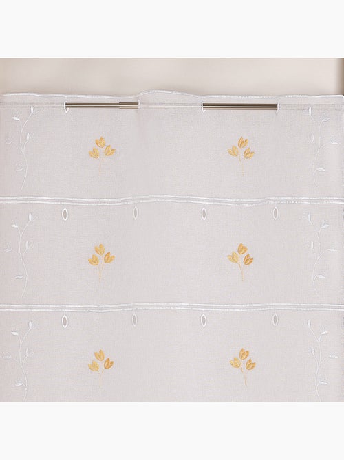 Ricamo modulabile con motivo a tulipano - Kiabi