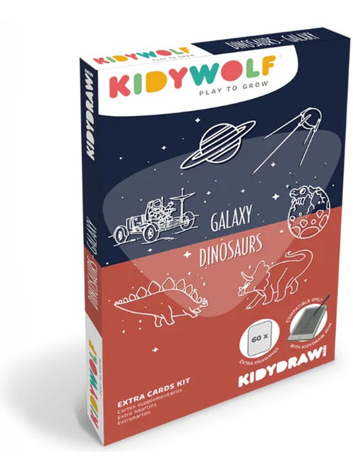 Ricarica per kidydraw mini galassia e dinosauri | kidywolf - Kiabi Ricarica per kidydraw mini galassia e dinosauri | kidywolf - Kiabi
