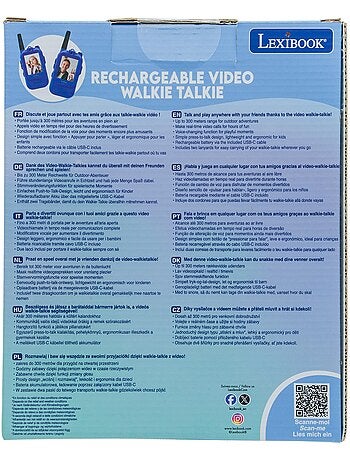 Ricaricabile Video walkie-talkie