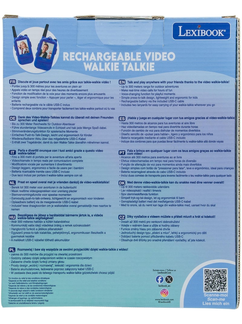 Ricaricabile Video walkie-talkie N/D - Kiabi