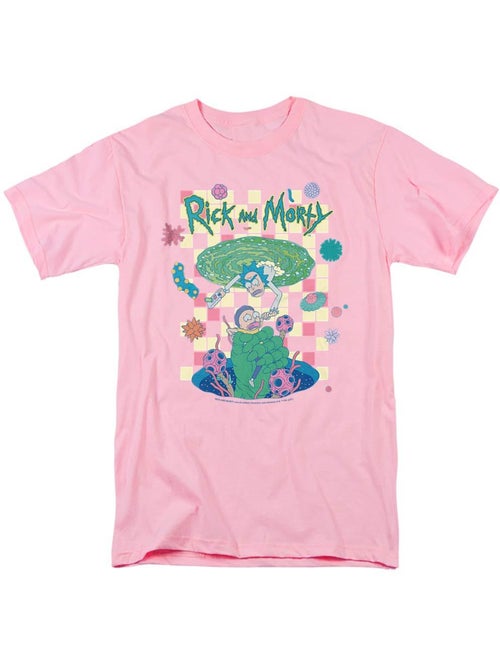 Rick And Morty Falling Portals Maglietta Adulto Unisex - Kiabi