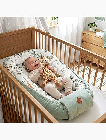 Riduttore per lettino a nido per bebè trapuntato, safari | sevira kids | sevira kids