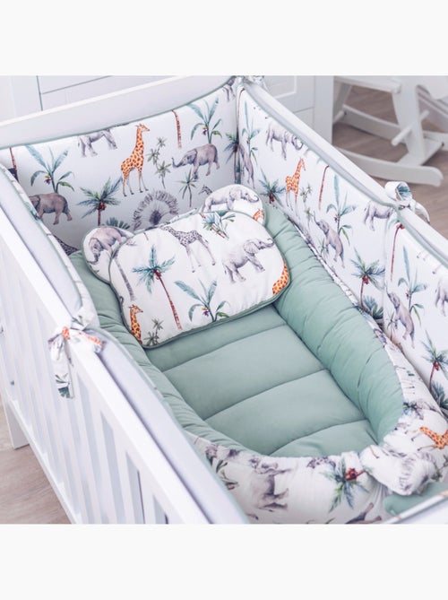 Riduttore per lettino a nido per bebè trapuntato, safari | SEVIRA KIDS - Kiabi