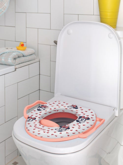 Riduttore per rialzo del WC Minnie Thermobaby con maniglie comfort - Kiabi Riduttore per rialzo del WC Minnie Thermobaby con maniglie comfort - Kiabi