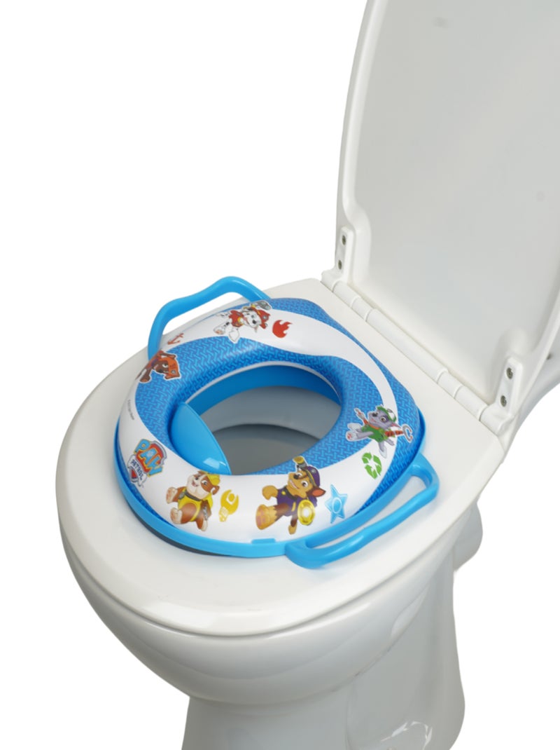 Riduttore per sedile del WC Pat Patrouille Thermobaby Comfort con maniglie Blu - Kiabi