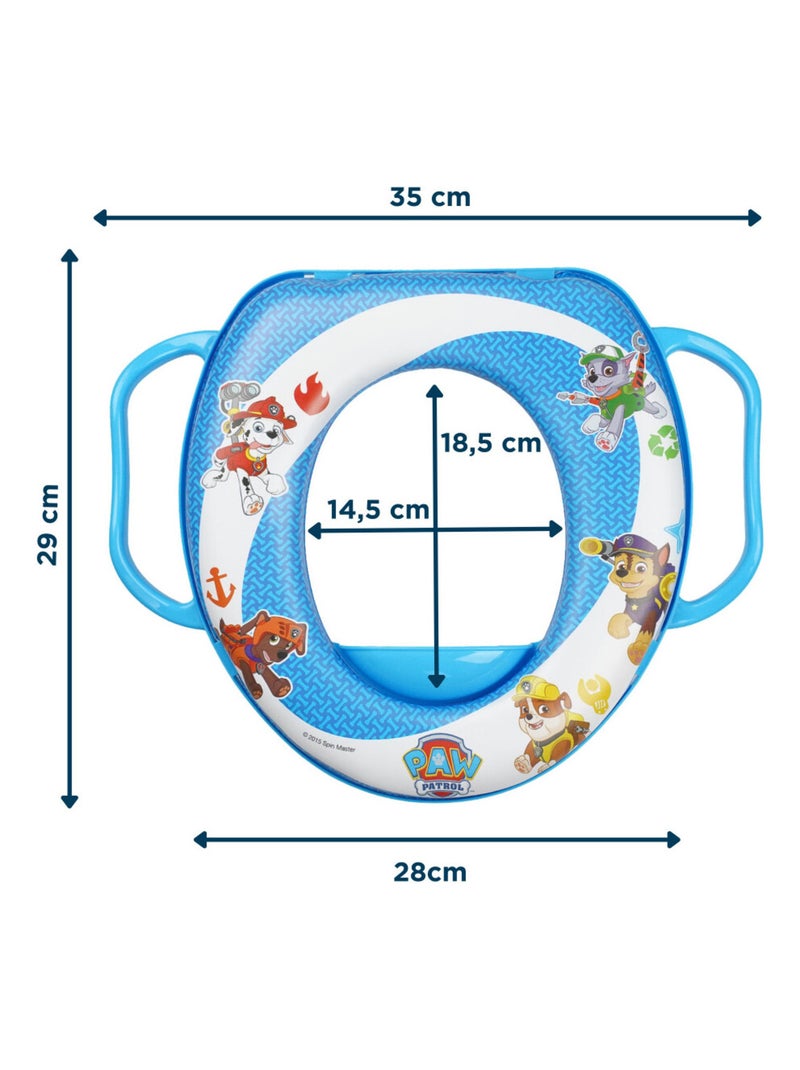 Riduttore per sedile del WC Pat Patrouille Thermobaby Comfort con maniglie Blu - Kiabi