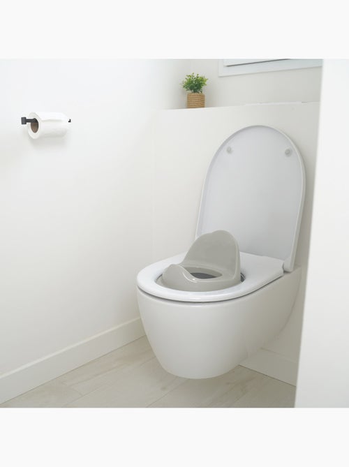 Riduttore per WC Luxe Thermobaby con schienale alto anti-spruzzi - Kiabi Riduttore per WC Luxe Thermobaby con schienale alto anti-spruzzi - Kiabi