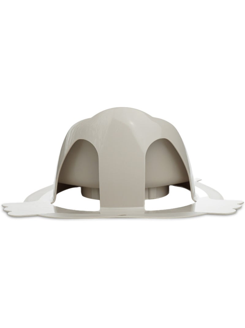 Riduttore per WC Luxe Thermobaby con schienale alto anti-spruzzi Grigio - Kiabi