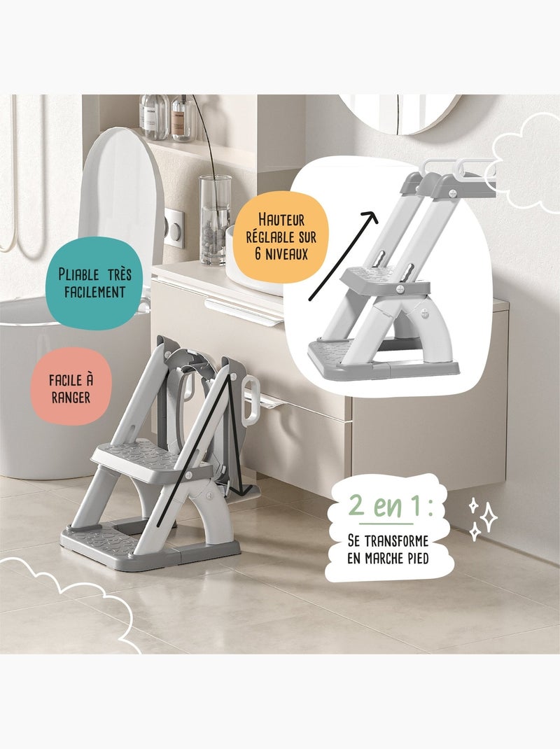 Riduttore per wc | SUPERBE BEBE Grigio - Kiabi