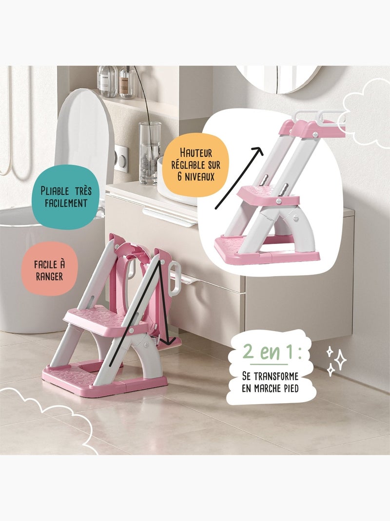 Riduttore per wc | SUPERBE BEBE Rosa - Kiabi