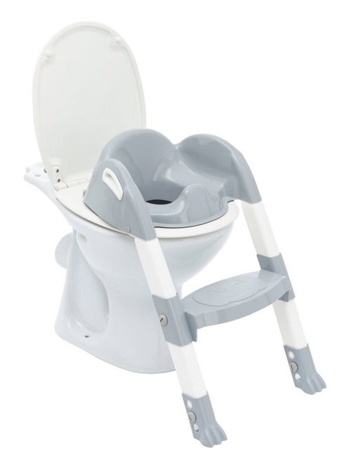 Riduttore rialzatore per WC Kiddyloo regolabile Thermobaby con pedane antiscivolo - Kiabi Riduttore rialzatore per WC Kiddyloo regolabile Thermobaby con pedane antiscivolo - Kiabi