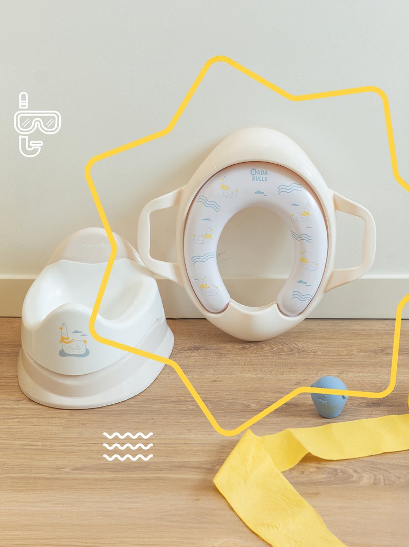 Riduttore WC con maniglie 'Babymoov' Bianco - Kiabi