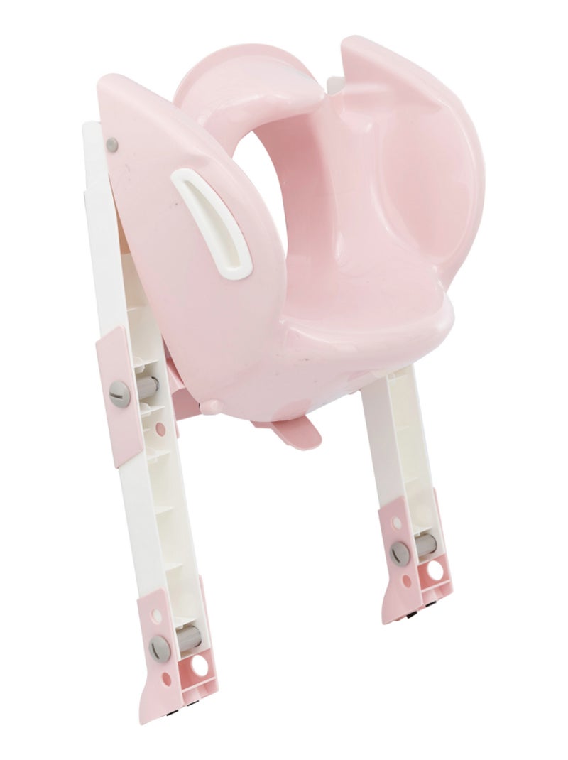 Riduttore WC pieghevole Kiddyloo Thermobaby in PP con pedana antiscivolo Rosa - Kiabi
