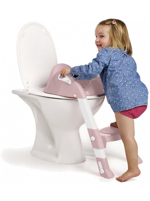 Riduttore WC pieghevole Kiddyloo Thermobaby in PP con pedana antiscivolo - Kiabi Riduttore WC pieghevole Kiddyloo Thermobaby in PP con pedana antiscivolo - Kiabi