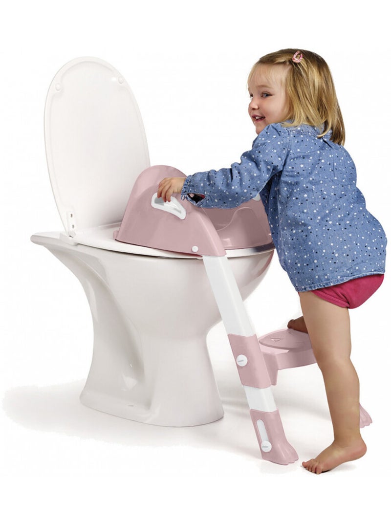 Riduttore WC pieghevole Kiddyloo Thermobaby in PP con pedana antiscivolo Rosa - Kiabi