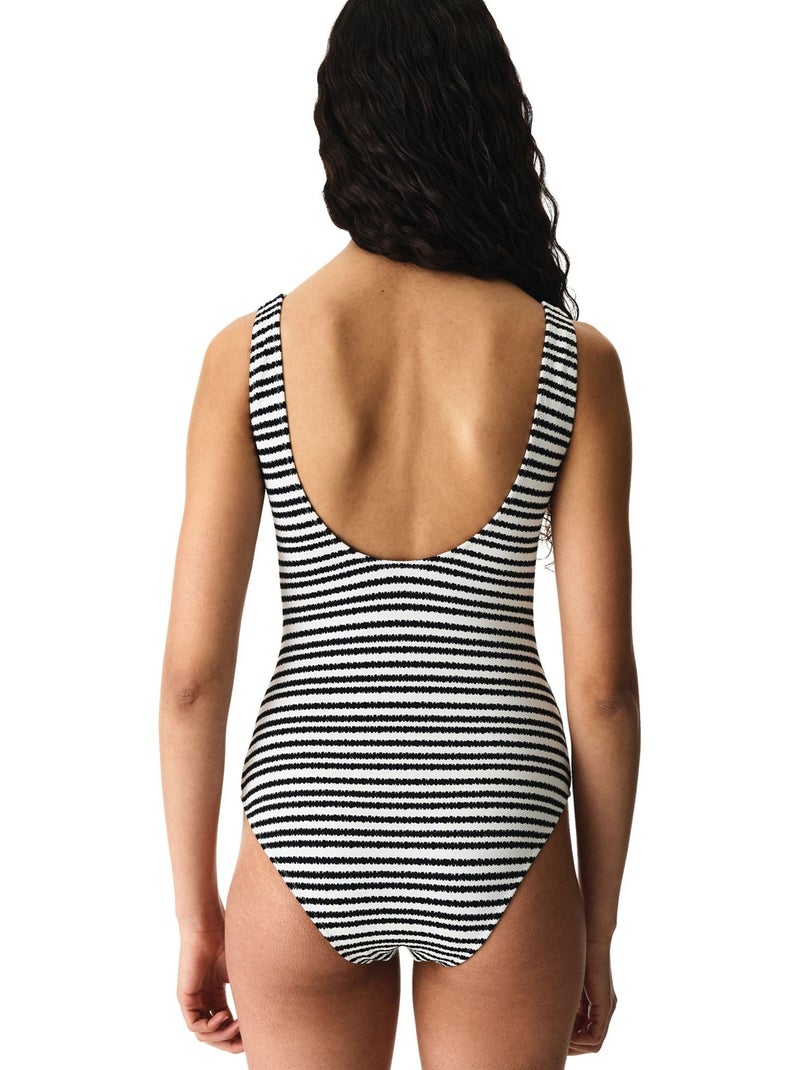 Ringel costume intero sportivo a righe testurizzato penti Nero Bianco - Kiabi