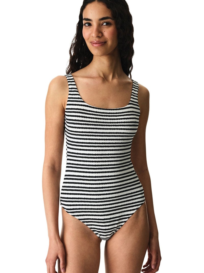 Ringel costume intero sportivo a righe testurizzato penti Nero Bianco - Kiabi