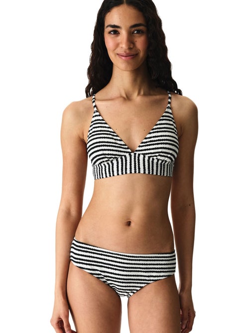 Ringel top bikini bralette a righe testurizzato penti - Kiabi