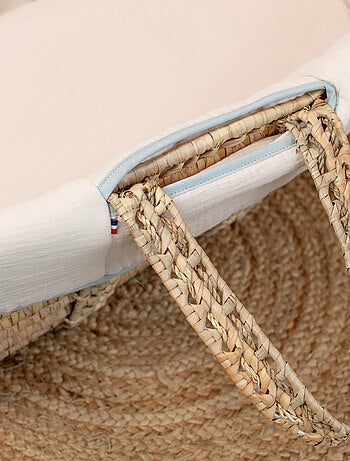 Rivestimento per culla in garza di cotone, jeanne | SEVIRA KIDS