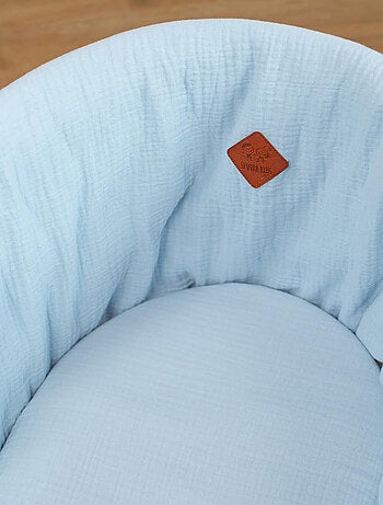 Rivestimento per culla in garza di cotone, jeanne | SEVIRA KIDS