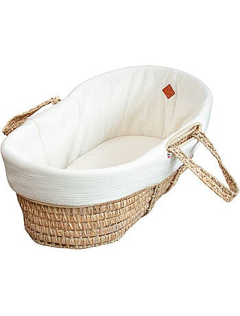 Rivestimento per culla in garza di cotone, jeanne | SEVIRA KIDS