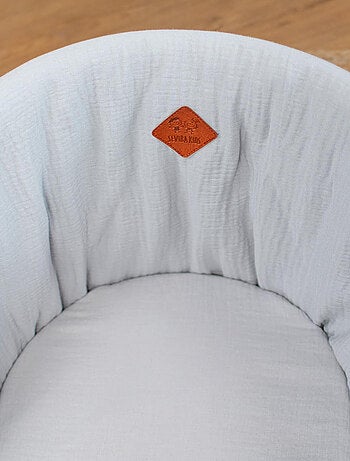 Rivestimento per culla in garza di cotone, jeanne | SEVIRA KIDS