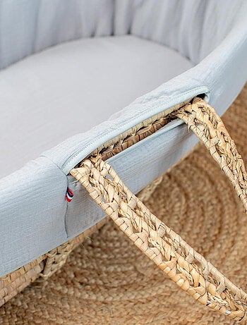 Rivestimento per culla in garza di cotone, jeanne | SEVIRA KIDS