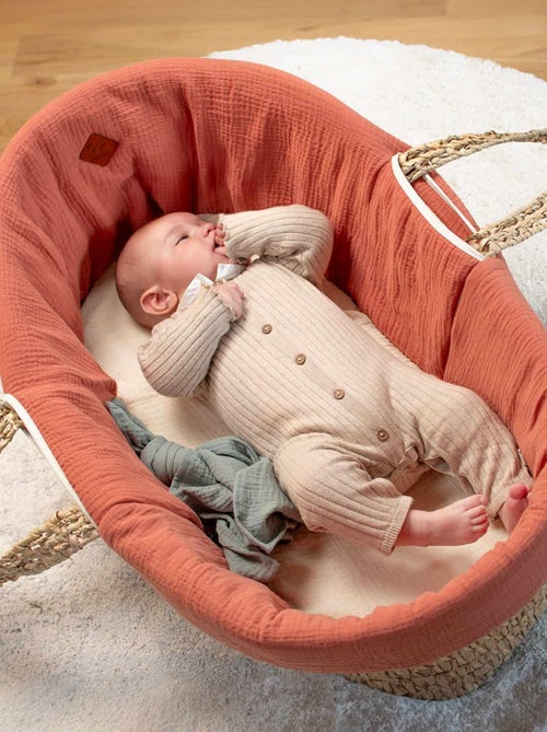 Rivestimento per culla in garza di cotone, jeanne | SEVIRA KIDS - Kiabi