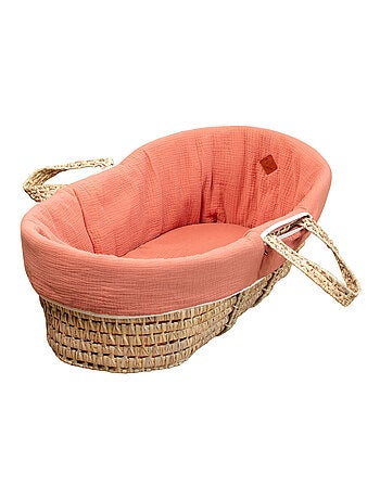 Rivestimento per culla in garza di cotone, jeanne | SEVIRA KIDS