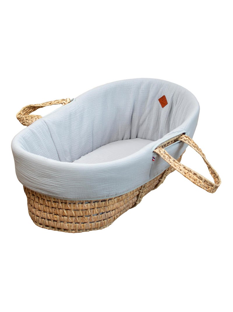 Rivestimento per culla in garza di cotone, jeanne | sevira kids | sevira kids Grigio - Kiabi