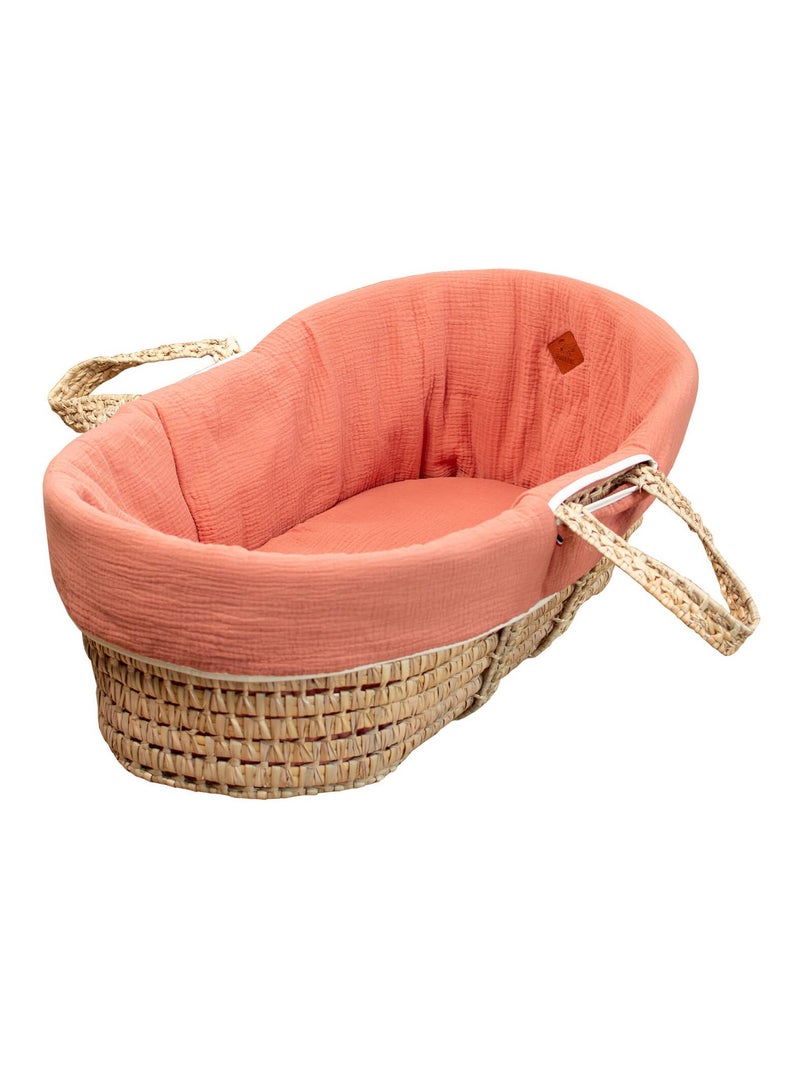 Rivestimento per culla in garza di cotone, jeanne | sevira kids | sevira kids Marrone - Kiabi
