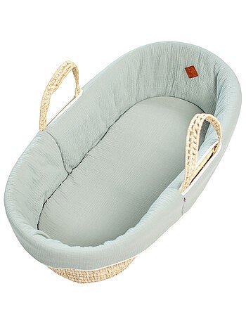 Rivestimento per culla in garza di cotone, jeanne | SEVIRA KIDS