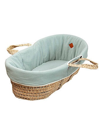 Rivestimento per culla in garza di cotone, jeanne | SEVIRA KIDS