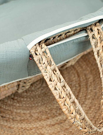 Rivestimento per culla in garza di cotone, jeanne | SEVIRA KIDS
