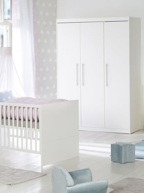 ROBA Armadio "Maren" a 3 ante battenti – bianco - Kiabi