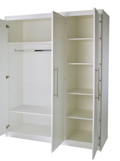 ROBA Armadio "Maren" a 3 ante battenti – bianco - Kiabi