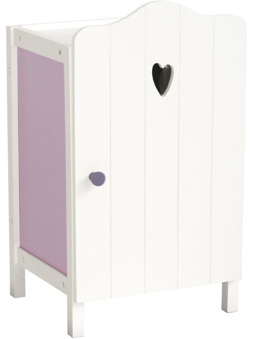 ROBA Armadio per bambole "Fienchen" con appendiabiti e mensola – da 3 anni – lilla/bianco - Kiabi