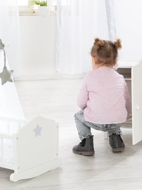 ROBA Armadio per bambole "Stella" – per vestiti e accessori – laccato - Kiabi