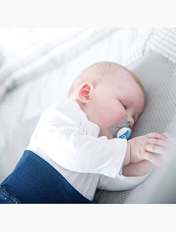 ROBA Box bébé esagonale "Cosiplay" + tappeto "Adam & Eule" – faggio bio
