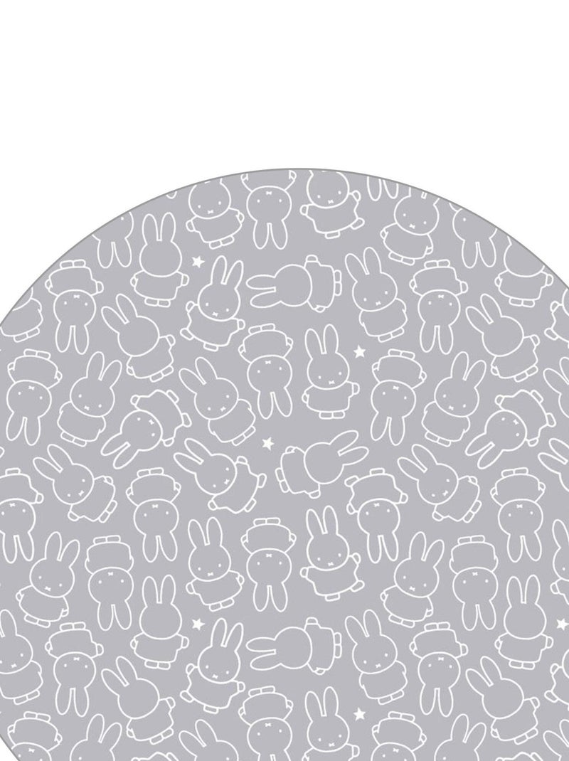 ROBA Box bébé esagonale in legno "Miffy" + tappeto – altezza regolabile – bianco Bianco - Kiabi