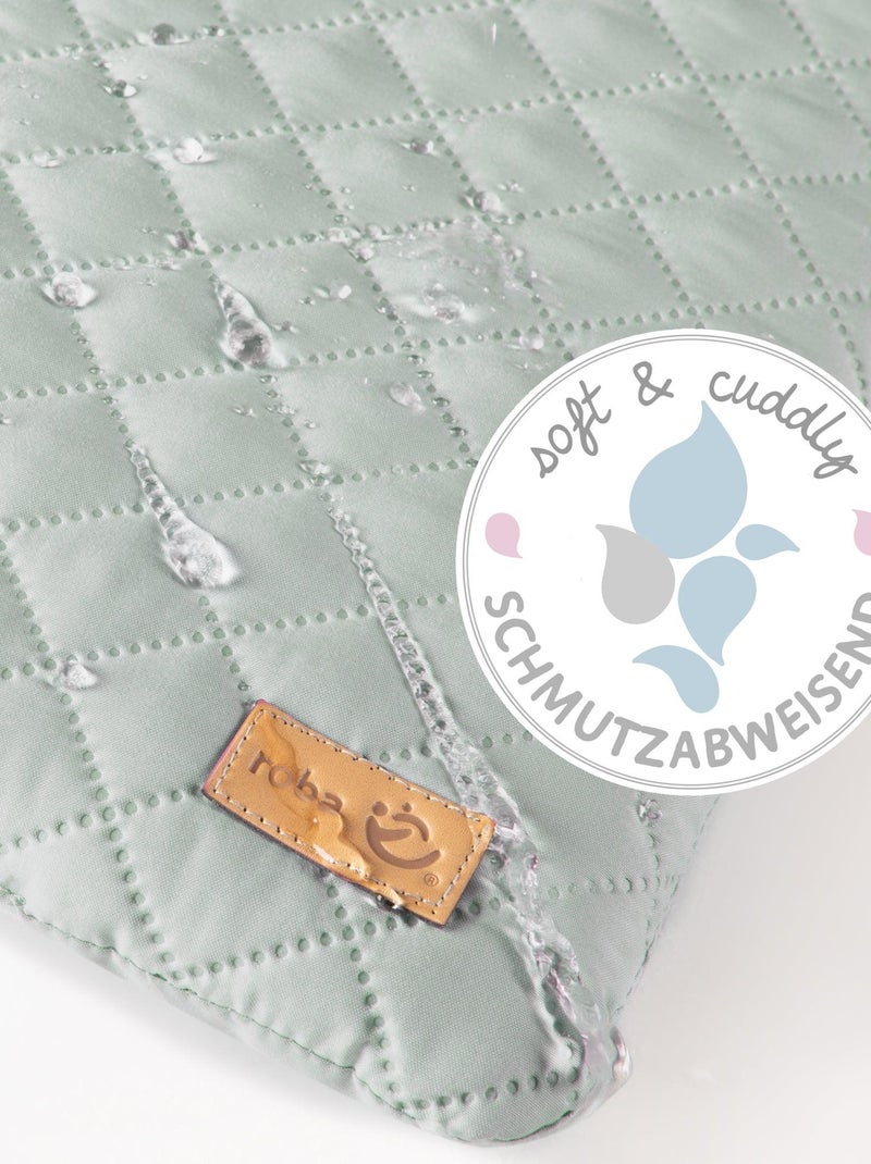 ROBA Box bébé esagonale ROBA Style + tappeto verde ghiaccio – legno bianco Bianco - Kiabi