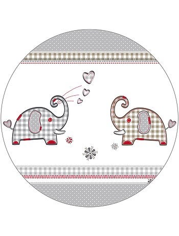 ROBA Box bébé in legno 75×100 "Jumbotwins" + tappeto e ruote con freno – bianco
