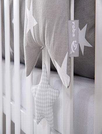 ROBA Carillon a forma di stella "Little Stars" – meccanismo musicale removibile – grigio/bianco