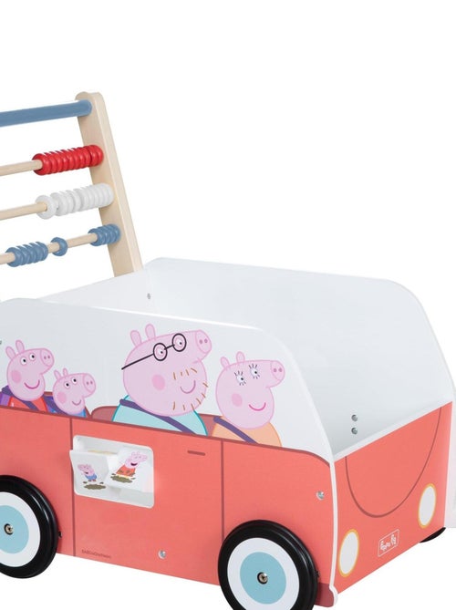 ROBA Carrello giocattolo a forma di bus "Peppa Pig" – abaco e elementi girevoli – motivo maialino - Kiabi