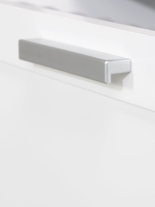 ROBA Cassettiera con Fasciatoio Hamburg a 2 Ante + 2 Contenitori – Bianco - Kiabi